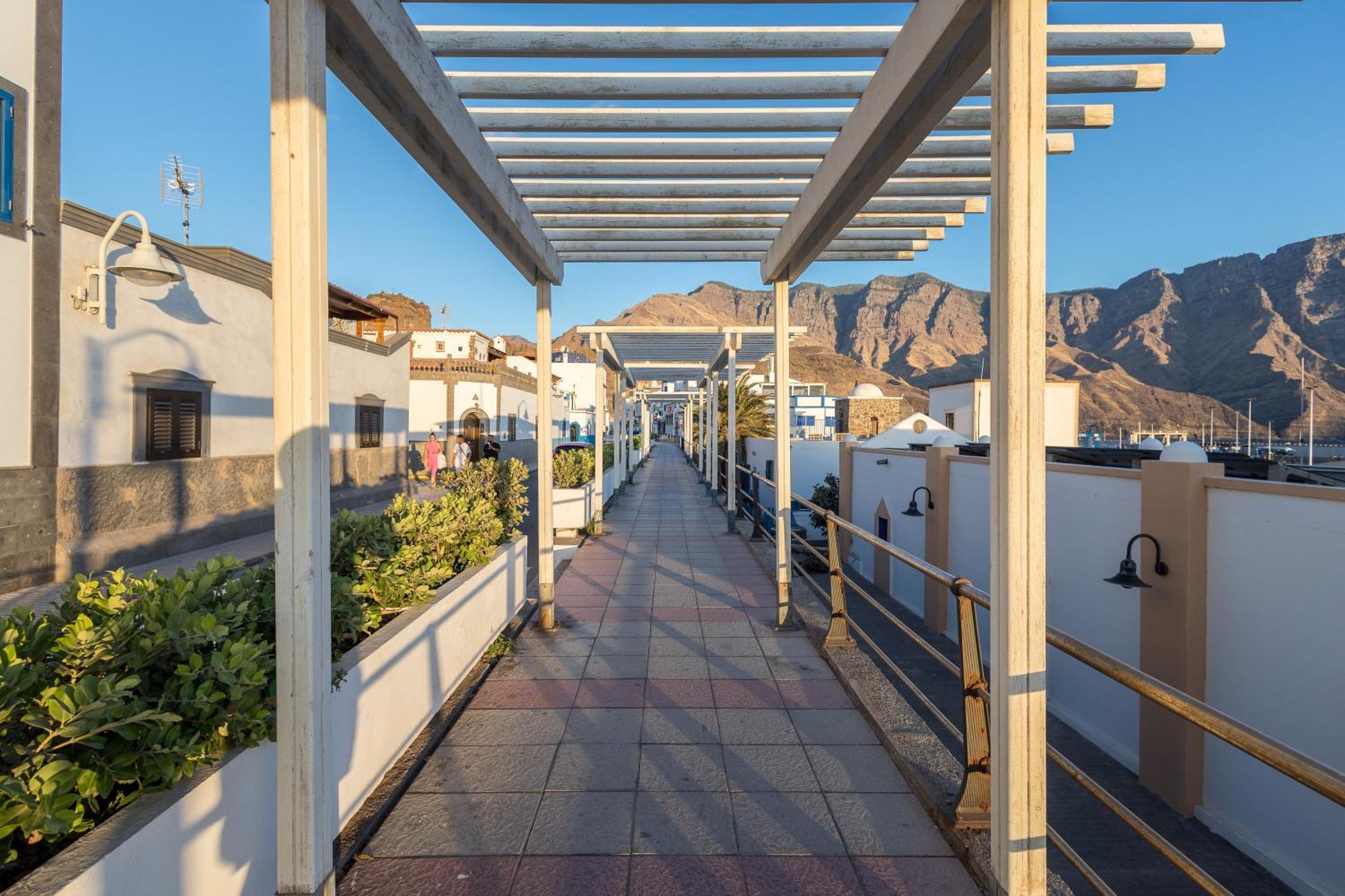 Casa Carmen Agaete Con Terraza Y Vistas Al Mar Villa Buitenkant foto