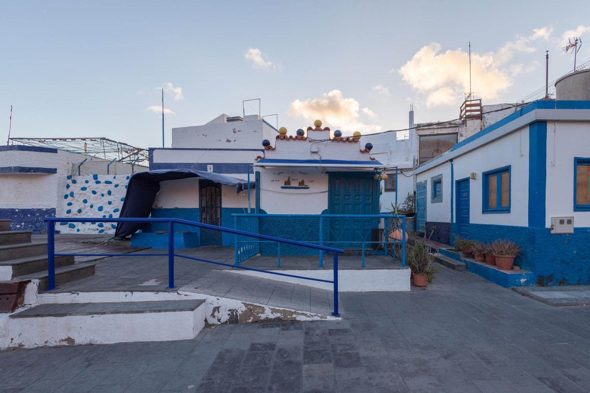 Casa Carmen Agaete Con Terraza Y Vistas Al Mar Villa Buitenkant foto