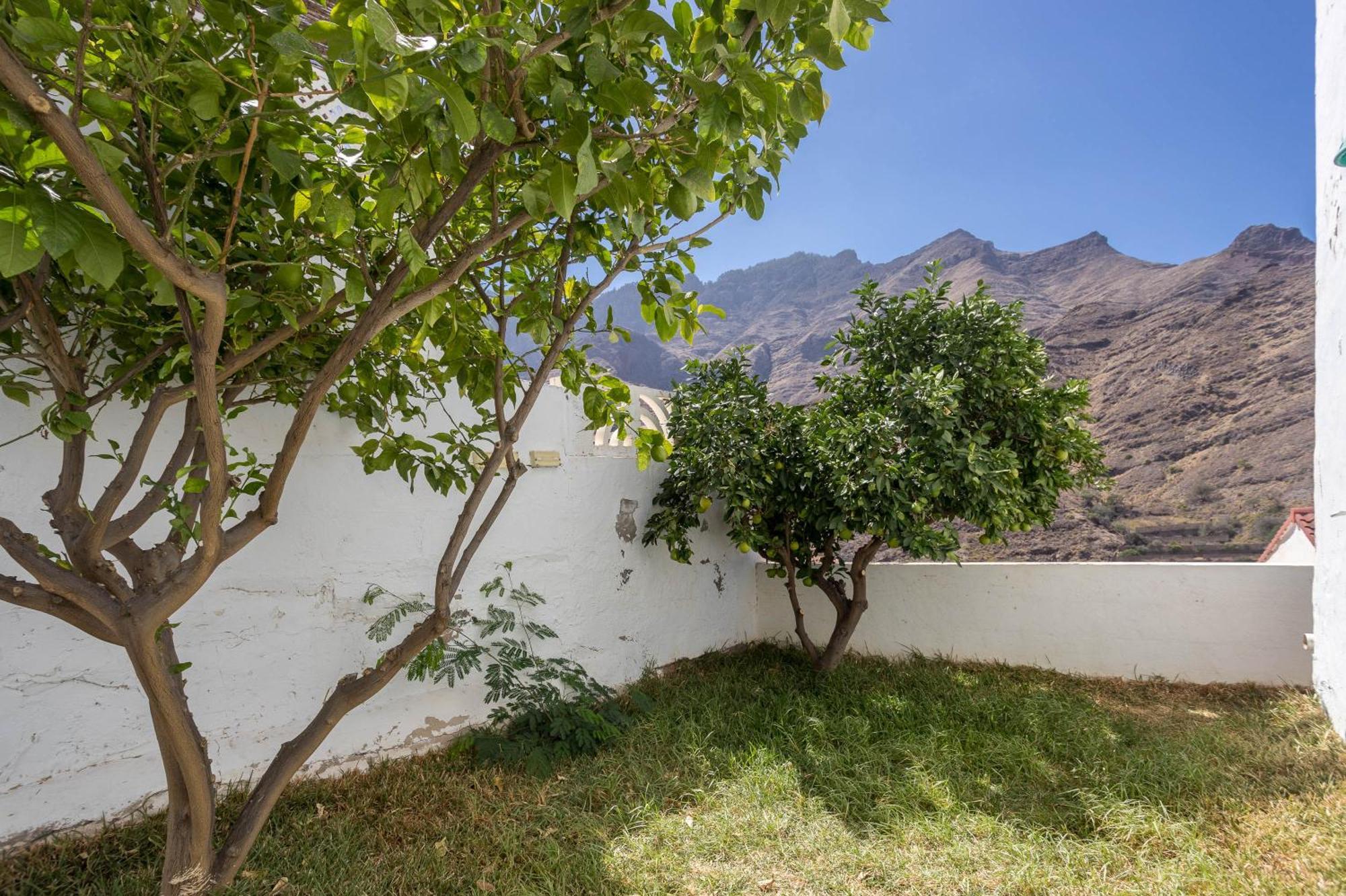 Casa Carmen Agaete Con Terraza Y Vistas Al Mar Villa Buitenkant foto