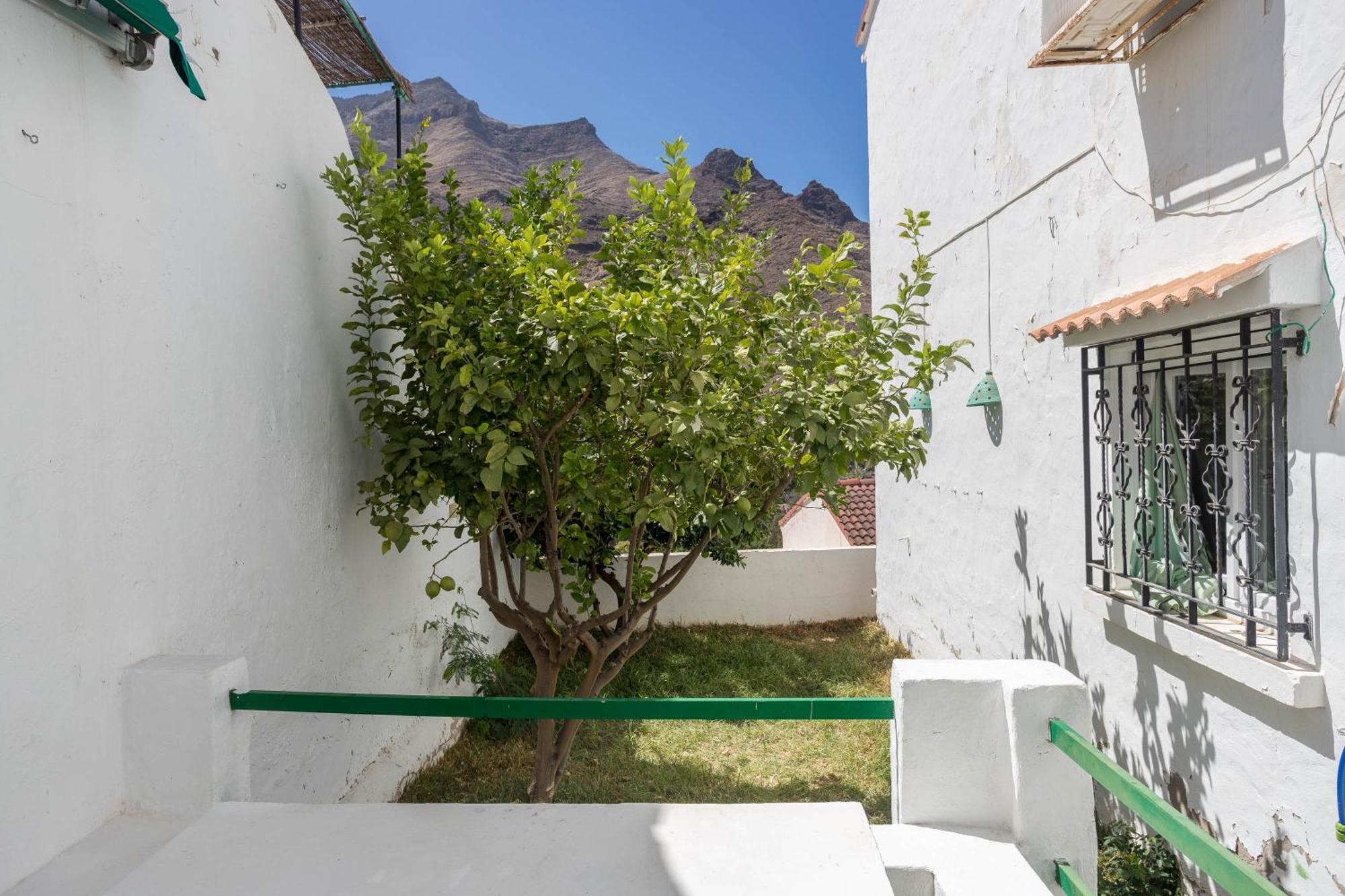 Casa Carmen Agaete Con Terraza Y Vistas Al Mar Villa Buitenkant foto